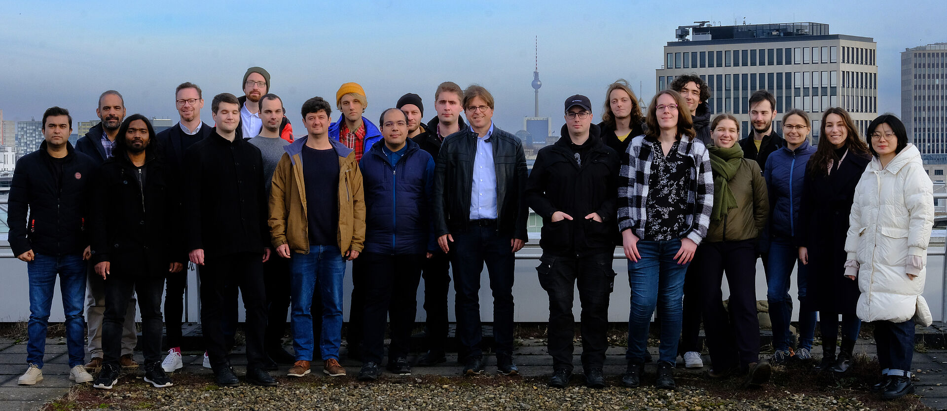 Members of the INET research group in January 2024